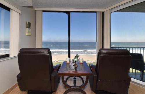 Bethune Beach Apartment | Floor-to-Ceiling Oceanfront Views ~ Chadham-by-the-Sea 315