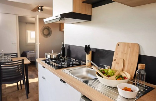 Granges-Aumontzey House | Flower Camping LA STENIOLE * - Grand Confort mobile home - 2 bedrooms for 4 people