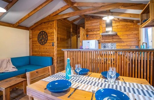 Saumur House | Flower Camping L'Ile d'Offard * - Premium VIP Lodge 45m2 (2 bedrooms) including terrace of 11m2 + TV + Sheets + Towels 5 persons