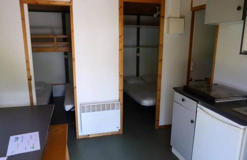 Camon Ski Chalet | Flower Camping LA GDPOLA * - Chalet Figuier Standard 20m2 - 2 bedrooms + covered terrace 10m2 5 people