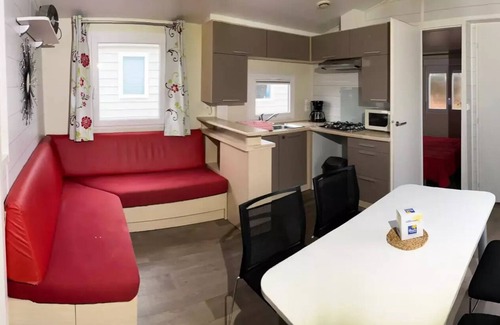 Neuvic House | Flower Camping Le Port de Neuvic * - Mobil home COMFORT 36m2 - 3 bedrooms - covered terrace 7 people