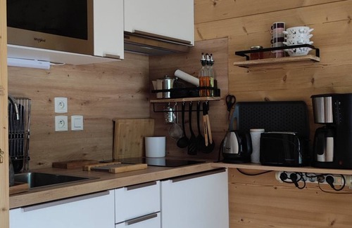 Station de Drouzin le Mont Apartment | For rent 2 rooms ski-in ski-out, well-decorated, parking