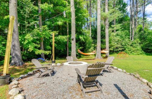 Schroon Lake House | Forested Retreat with Sauna 5 Mi to Schroon Lake