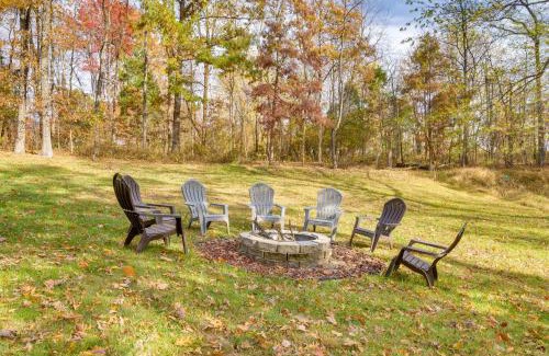 French Lick House | French Lick Getaway with Deck, Grill and Fire Pit!