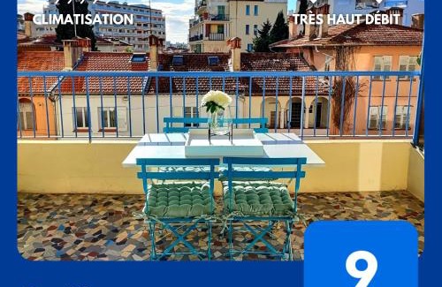 Juan-les-Pins Apartment | FRGK "Wilson Palace" TERRASSE