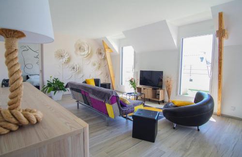 Concarneau Apartment | -FULL- Magnifique T3, terrasse vue mer et garage