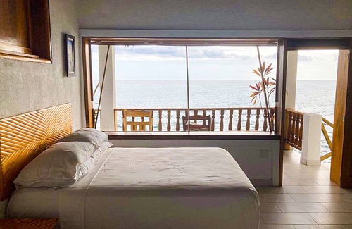 Cotterelle Bed & Breakfast | Full Ocean View from Private Balcony (Rm 7)