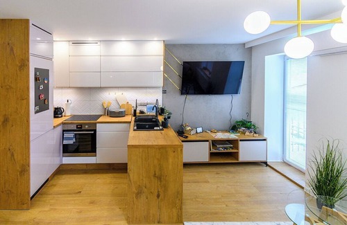 Szczawno-Zdroj Condo | Fully equipped flat near Książ Castle, Szczawno-Zdrój, kitchen, AC,WIFI, parking