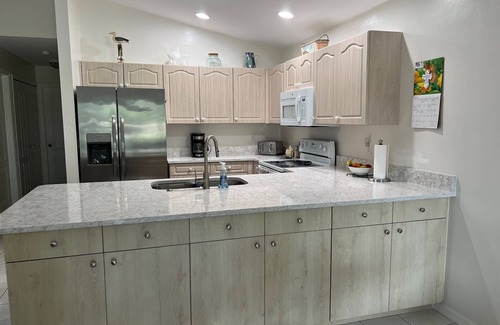 Lochmoor Waterway Estates House | FULLY FURNISHED 2/2/1 LOCHMOOR GOLF COURSE VIEW DUPLEX