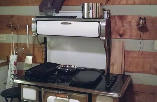 Apex Cabin | Fully furnished log cabin, family and pet friendly.