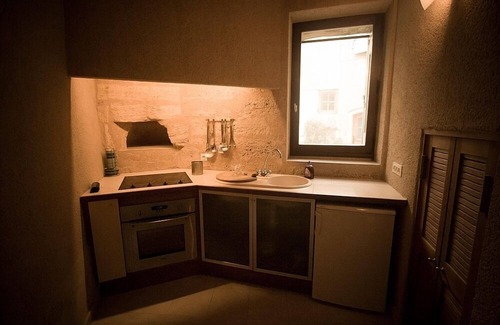 Caux House | Fully renovated chapel with sunny patio overlooking vineyards