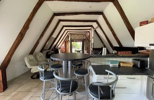 Lacroix-Barrez House | Fully restored stone and slate barn in a typical village