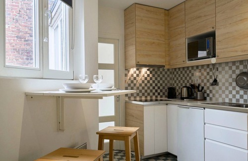 Vauban - Wazemmes Apartment | Functional studio for short stays