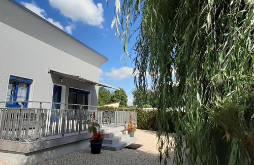 Villegusien-le-Lac House | Gîte au bord du lac avec terrasse, idéal pour la famille - FR-1-611A-17
