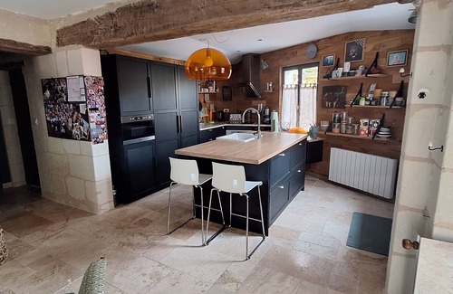 Azay-sur-Cher House | Gîte Cosy Tourangeau Proche Château de la Loire et Beauval