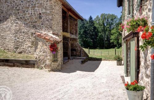 Croizet-sur-Gand House | Gîte de charme avec piscine privative, terrasse, jardin, proche rivière - animaux acceptés - FR-1-496-25
