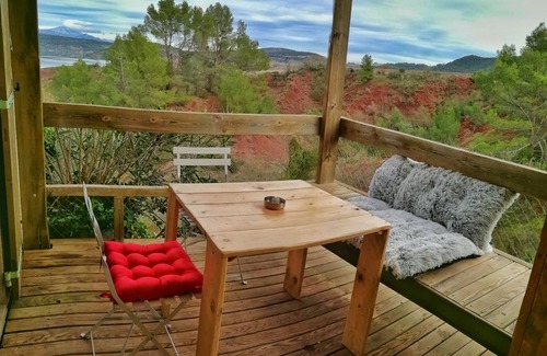 Liausson Apartment | Gîte "Jali" on property facing Lac du Salagou