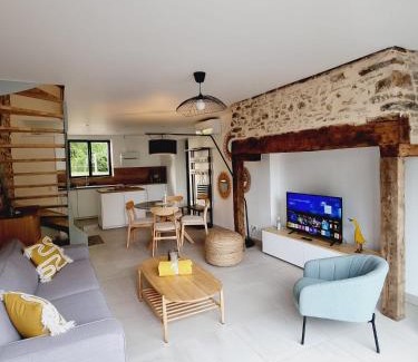 Lagrauliere House | Gîte Le Chambougeal avec spa privatif
