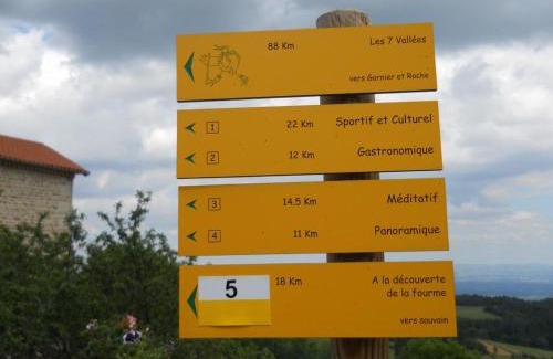 Saint-Bonnet-le-Courreau House | Gîte rénové avec cheminée et jardin à 15 km des pistes de ski - FR-1-496-9