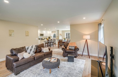 Greenville House | Game Room + Deck: Secluded Catskills Retreat