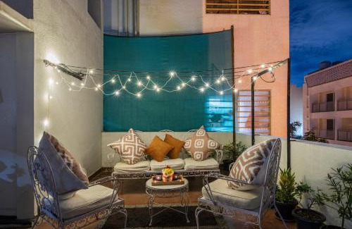 BTM 2nd Stage Villa | Gatsby Grandeur Luxury Villa with Private Theater & Terrace By Spacez