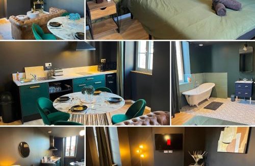 Villeneuve-sur-Lot Apartment | Gatsby Room - Élégance et Intimité des Années 20 !