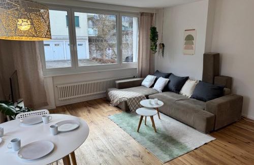 St. Gallen Apartment | Gemütliche und geräumige 2,5 Zimmer Wohnung mit kostenlosem Parkplatz