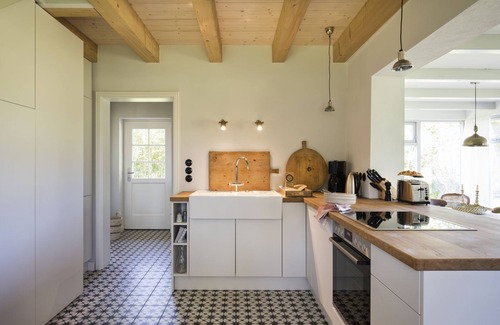 Holzdorf House | Gem under thatch with stove and sauna