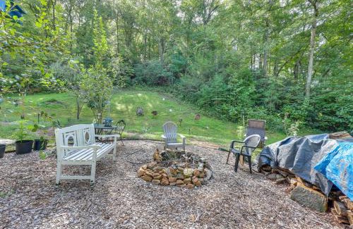 Young Harris Apartment | Georgia Home with 2 Fire Pits and Creek Access!