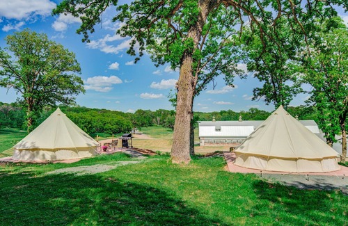 St Croix Falls House | Glamp Tent at Historic estate Big Rock Creek