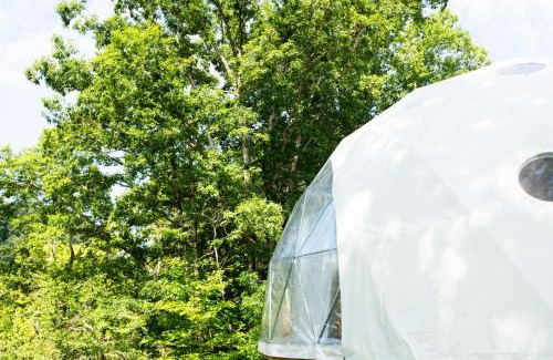 Sinks Grove House | Glamping Dome at The Riverstead - Greenbrier River