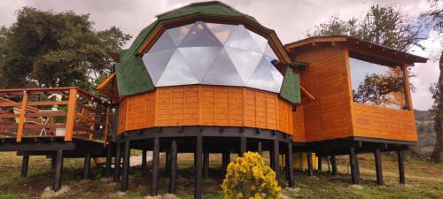 Villapinzon House | Glamping - Domo el Frailejón con Jacuzzi