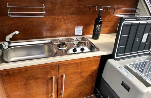 Wetmore House | Glamping in a teardrop trailer