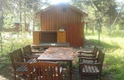 Polebridge Cabin | Glamping Tent 2, with Glacier National Park Views, near Polebridge