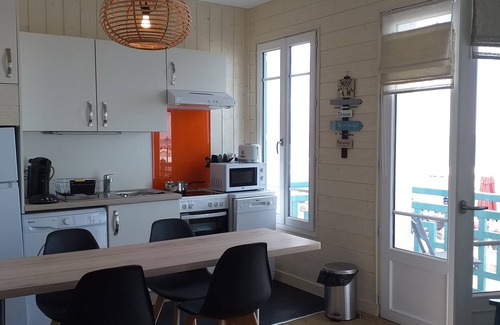 Mers-les-Bains Apartment | GOELAND Appartement Face Mer Grand Balcon