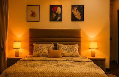Loralai District Apartment | Goldcrest Luxury Serviced Apartments DHA Phase 4 Lahore Near Airport & MM Alam Road