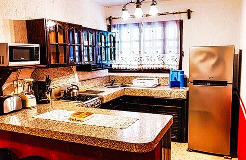 El Cuyo Condo | Gorgeous 3 Br Hacienda del Cuyo ground floor and Penthouse Beachfront, 2 Levels