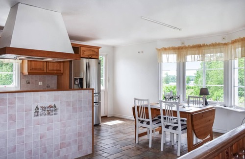Rodeby House | Gorgeous home in Holmsjö with lake view