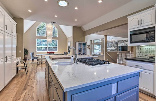 Lake Arrowhead House | Gorgeous Lakehouse w/Hot Tub & Waterfall Oasis!