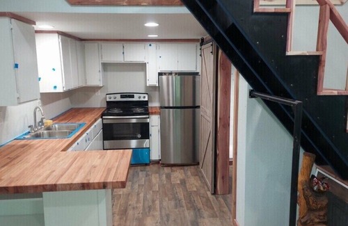West Siloam Springs House | Grain Bin tiny home!