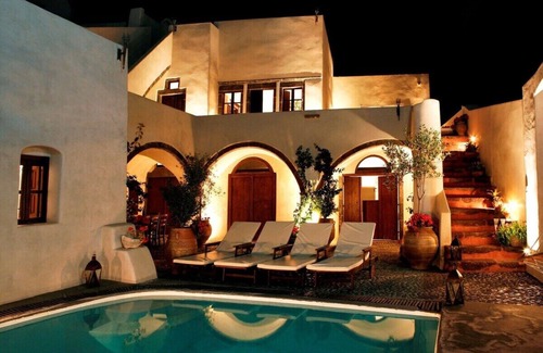 Megalochori Villa | Grand 4BR 1878 Mansion w/Private Pool