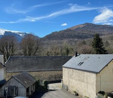 Ayzac-Ost Apartment | Grand appartement vue montagne