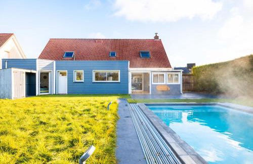 Desvres House | Grande maison avec piscine et jacuzzi à la campagne