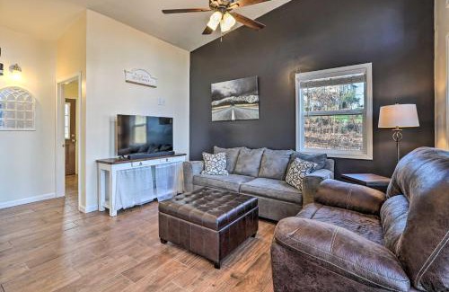 Oak Grove House | Gray Home with View of Boone Lake and Fire Pit!