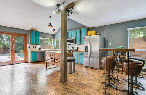 Wells Branch House | Great Pool House with Modern Design Touches!