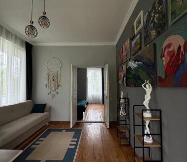 Salkhino House | Green bunny ArtHouse