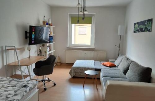 Oelsnitz/Erzgeb. Apartment | Green Oelsnitz am Hegebach mit Netflix und Parkplatz Self Check-in