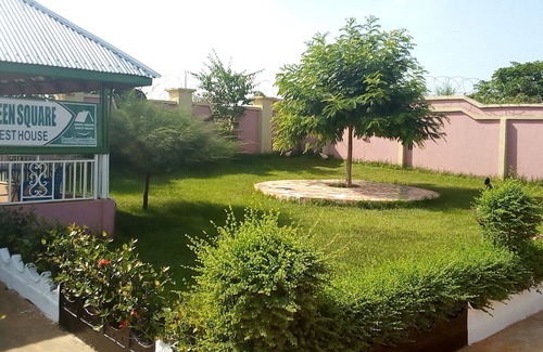 Ashanti Region House | Green Square Guest House is a house with eight private bedrooms each with its.