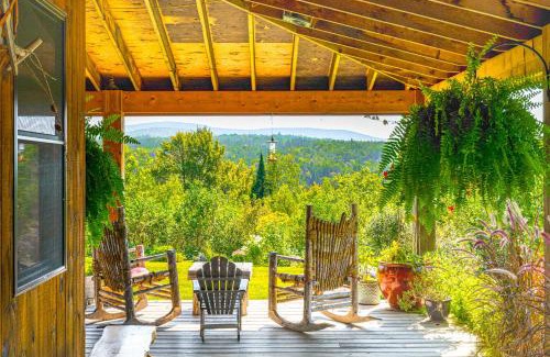 Stannard House | Greensboro Home with Porch and Countryside Views!