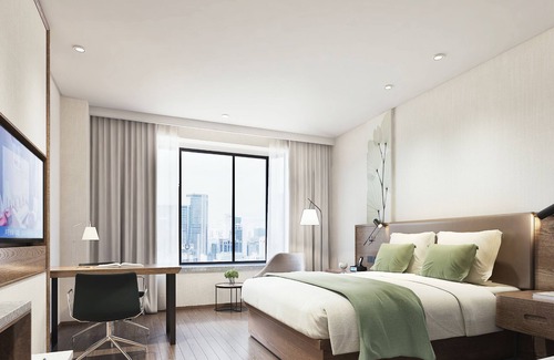 Nanchang Hotel | GreenTree Inn Nanchang Honggutan New Area Cuiyuan Road Subway Station Business Hotel
